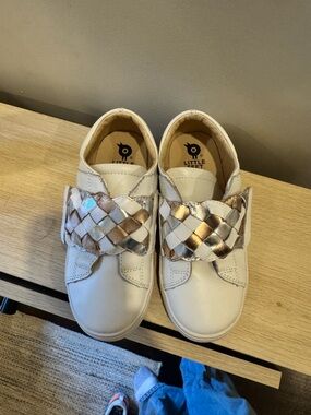 Old Soles Sneakers with Velcro Metallic Braided Strap